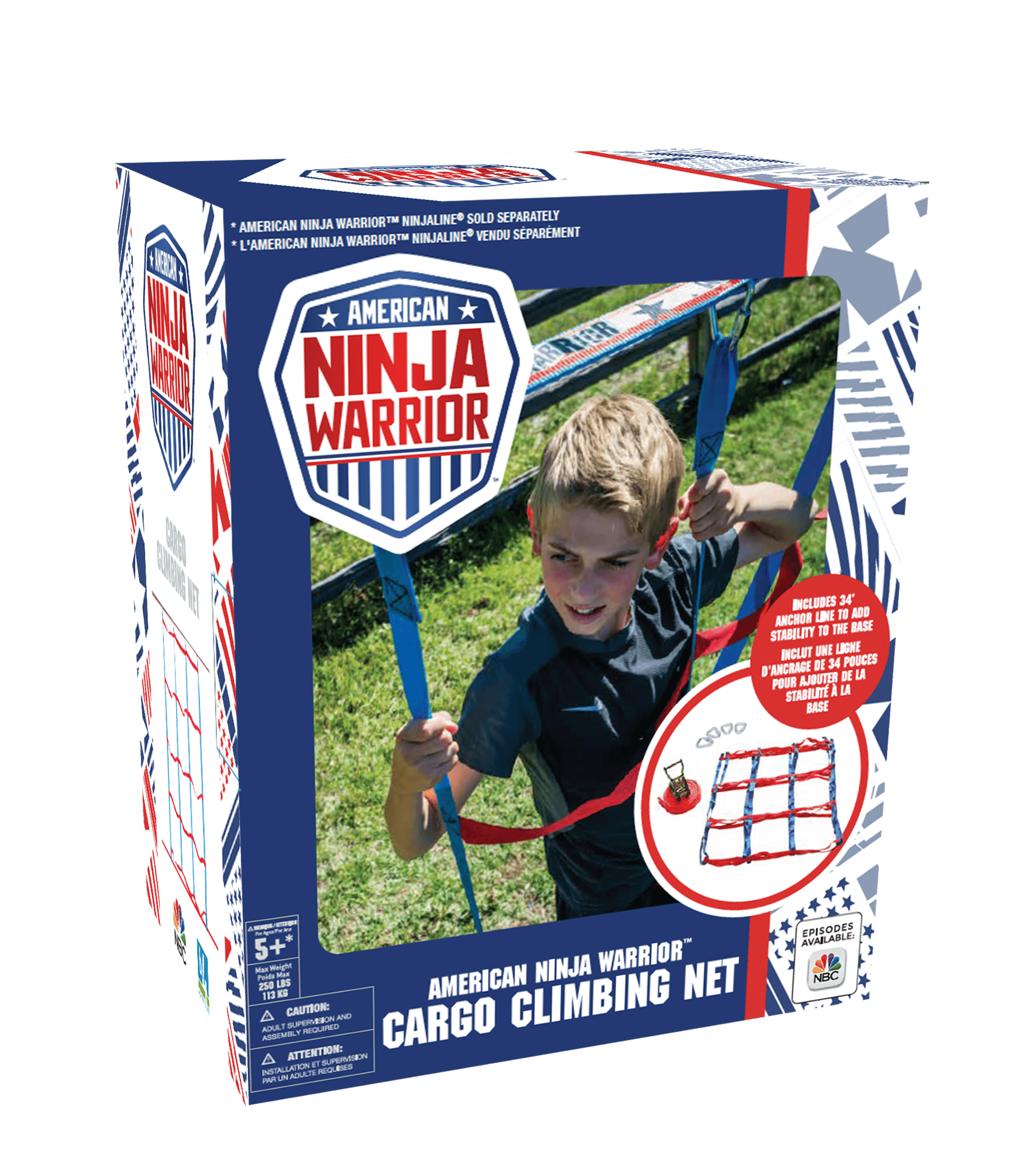 American Ninja Warrior Net 4' x 7' American Ninja Warrior Net 4' x 7'