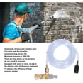 thumbnail image 2 of Yazoeia Chemical Injector Kit for Pressure Washer, Adjustable Downstream Injector with / 9.8ft Tube, 5000PSI Soap Injector, 1/4 Inch Interface Spray Nozzle, 3/8 Inch Quick Connector CJC912-187391, 2 of 9