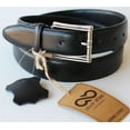 thumbnail image 3 of 33-34  Adam Burk Men's Casual Dress Leather Belt Black 26AB07, 3 of 3