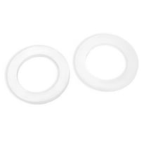 1" Silicone Washer Gaskets – Grommet Eyelet Ring Seals for Plumbing, Hose, and Faucet Connections, Pack of 2
