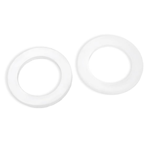 1" Silicone Washer Gaskets – Grommet Eyelet Ring Seals for Plumbing, Hose, and Faucet Connections, Pack of 2
