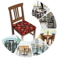 thumbnail image 7 of Honeii Tomato Print Square Cushion Cover with Elastic Band & Ties,Sofa Cushion Covers,Furniture Protector for Living Room,Washable Sofa Seat Slipcover-Six Piece, 7 of 7