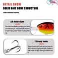 thumbnail image 3 of Floating and sinking minnow fishing lures, jigging lures, surface fish lures, 3 of 8