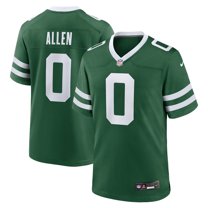 Men's Nike Braelon Allen Legacy Green New York Jets Game Jersey