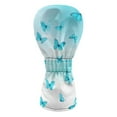 thumbnail image 2 of Yuyamidu Blue Butterfly Golf Club Headcover Waterproof Golf Head Protective Cover PU Leather Driver Fairway Wood Hybrid Head Cover for Women, 2 of 7