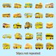 thumbnail image 4 of Paquete de pegatinas de 50 unidades/paquete para automóviles, vehículos de ingeniería, 4 of 4