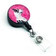 thumbnail image 1 of Pink Great Dane Retractable Badge Reel, 1 of 1