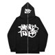 thumbnail image 1 of Sudadera con capucha y cremallera Minus-two para hombre, chaqueta informal de estilo hip hop, sudadera con capucha cargo unisex Minus-two, 1 of 5