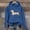 Blue, variant on Womens Hoodies 2026 Lightweight Long Sleeve Casual Pullover Tops Cute Dog Print Crewneck Fall Casual Sweatshirts