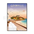 thumbnail image 3 of Annecy – Canal Thiou – Saboya, playa Ile Notre Dame, La Turballe – playa Pembrane, Bretaña, cartel de viaje Golfo de Morbihan, 3 of 5