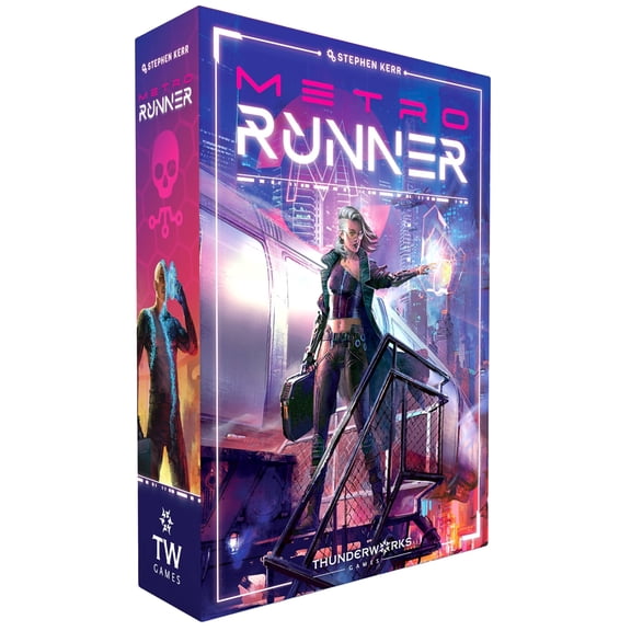 Metrorunner Strategy Board Game, 1-5 Players