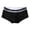 Black, variant on Luvior Men’s Ice Silk Mesh Briefs – Breathable Low Rise Underwear with U‑Pouch, Summer Cool Thin Triangle Black XXXL
