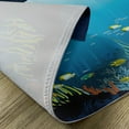 thumbnail image 5 of Ambesonne Ocean Place Mats Set of 4, Tropical Fishes and Reefs, Standard Size, Dark Blue, 5 of 6
