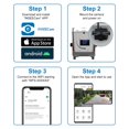 thumbnail image 3 of 1080P Magnetic Wireless Backup Camera, WiFi Hitch Camera with Long-Lasting Battery,Night Vision,IP69K, Easy Installation for RVs, Trucks, Trailers, C, 3 of 9