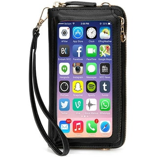 Touchscreen Phone Purse for Women,Cellphone with Shoulder Strap, Crossbody  Phone,creamy-white，G110531 