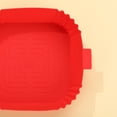 thumbnail image 3 of Bandeja para Freidora de Aire Kuymtek Molde Cuadrado Antiadherente 2 Uds. Rojo, 3 of 7