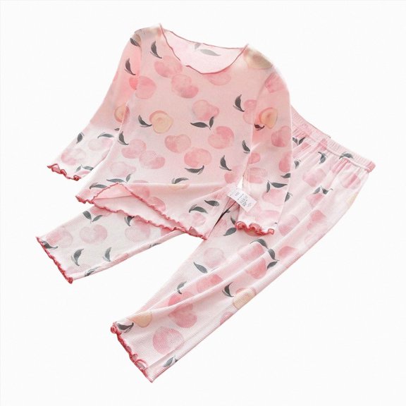 Girls’ Pajama Sets Snug Fit Soft Long Sleeve Pajama Tops & Sleepwear Pants,snug-fit 6-12 Months 12-24 Months 2t 3t 4t 5t 6t 7t 8t 9t Children 7-8 Years