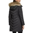 thumbnail image 4 of Kenneth Cole Women's 17QMP124 Quilted Chevron Puffer Jacket - Black - M, 4 of 4