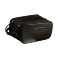 thumbnail image 4 of Bolsa de aseo colgante para viaje Yinane bolsa de afeitar para hombres cuero negro 28 cm x 16 cm x 14,5 cm, 4 of 8