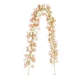 thumbnail image 2 of Guirnalda colgante de ratán artificial de 2 m | Decoración para árbol de Navidad y chimenea de interior | Decoración para fiestas de Acción de Gracias y festividades | Blanco, rosa, morado, azul,, 2 of 7