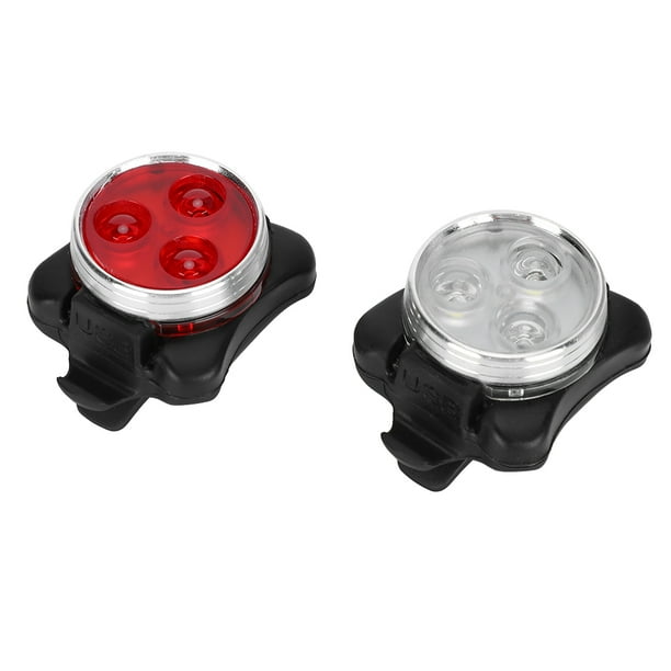 Luz trasera para bicicleta BuyWeek 1 par de luces LED recargables por USB