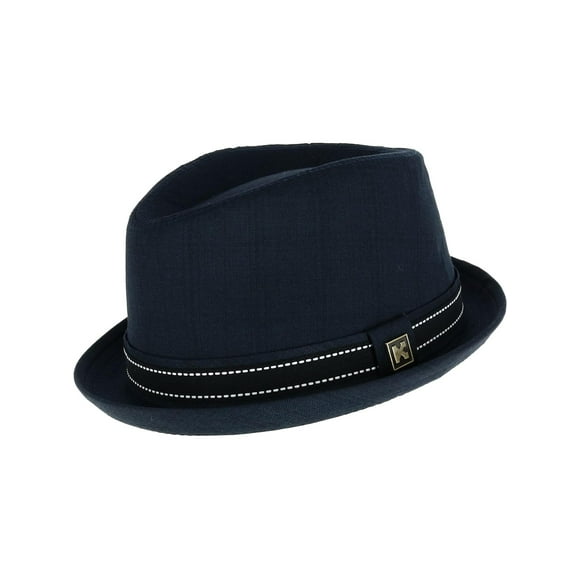 Kenny K Upturned Brim Fedora with Hatband (Men's)