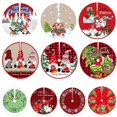 thumbnail image 4 of 90cm Jupe Sapin De Nol,3 Gnomos Couvre Pied Sapin Noel, Decoración Arbre De Noel, Joyeux Nol Jupe D'arbre Tapis Pour Sapin Pour Nol, 4 of 4