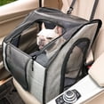 thumbnail image 3 of Portable Foldable Pet Carrier - Waterproof & Durable Travel Crate for Car, 3 of 7