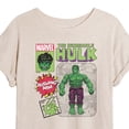 thumbnail image 3 of Marvel Hulk - Action Figure - Women's Oversized Graphic T-Shirt, 3 of 5