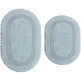 Better Homes & Gardens Cotton CrochetEdge Bath Rug Set, 2 Piece