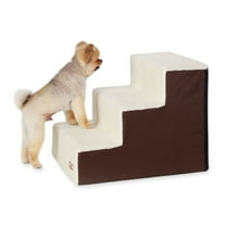 K&H Pet Products Pet Stair Steps Chocolate/Fleece 3 Stair