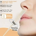 thumbnail image 4 of 10-Pack Manual Nose Hair Trimmer, 360 °   Rotating Nasal Hair Cutter with Ear Picker for Women Men Double Sided Nose Hairs Remover Tool, 4 of 7