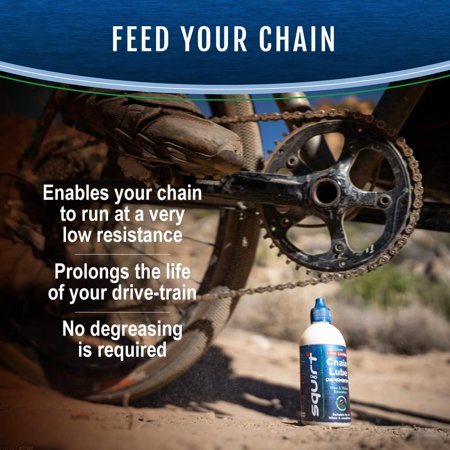 squirt スクワート CHAIN LUBE チェーンルブ 自転車用 ワックス系チェーン潤滑剤 120ml
