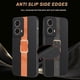 thumbnail image 3 of KADEM For Motorola Moto G85 5G S50 Neo 5G Case Leather TPU Acrylic Anti-Scratch Phone Cover - Orange, 3 of 5