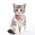 thumbnail image 5 of Juego de 2 piezas de cascabeles para collar de gato, collar de gato separable con linda pajarita y campana, ajustable de 7,8 a 10,5 pulgadas, 5 of 5