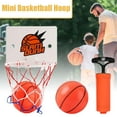 thumbnail image 2 of Mini Panier de Basketball Intérieur avec Panneau de Porte et Pompe, 2 of 8