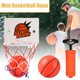 thumbnail image 3 of MLEHN Aro de baloncesto para niños pequeños, mini juego de baloncesto para descomprimir, juguete con ventosa para baloncesto con dos pelotas y bomba para juegos educativos para niños W3U8, 3 of 8