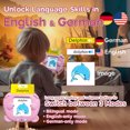 thumbnail image 4 of KILOGOGRAPH English German Flash Cards, Sensory Toy for Kids with Autism, Pocket Speech, 510 Sight Words, 4 of 11