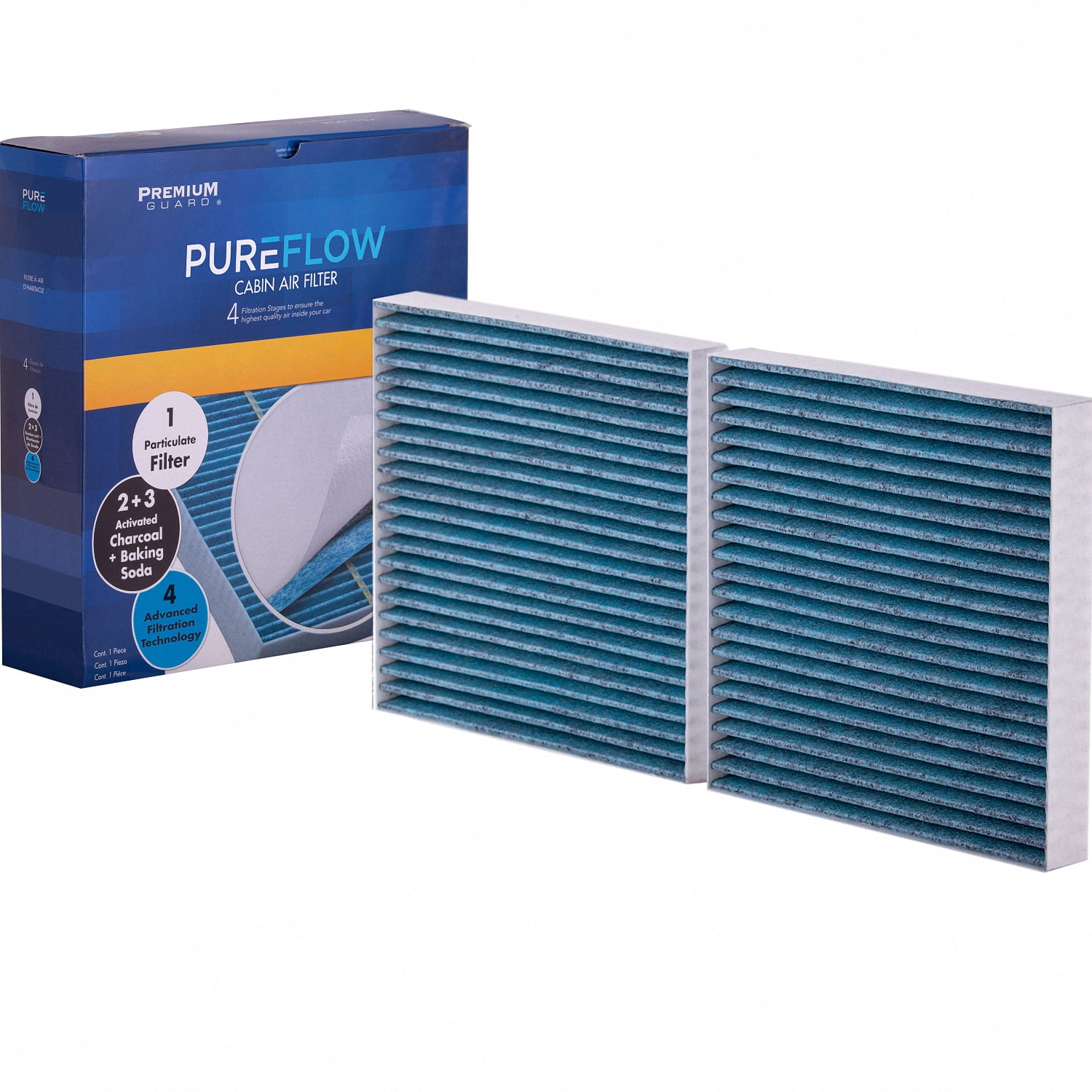 PUREFLOW PC4258X Cabin Air Filter | Fits 2013-2017 BMW X3 2.0L; 2011-2017 X3 3.0L; 2015-2018 X4 2.0L, 3.0L, Fresh Air