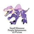 thumbnail image 3 of Bloques de construcción de dinosaurios de Jurassic World, Brutal Raptor T-Rex, Triceratops, Indominus Rex, modelo de dinosaurio Velociraptor, figuras de ladrillos, juguetes, 3 of 5
