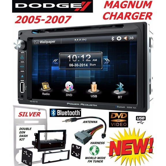 05 06 07 DODGE MAGNUM CHARGER TOUCHSCREEN BLUETOOTH CD DVD USB CAR Radio Stereo