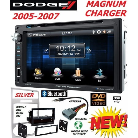 05 06 07 DODGE MAGNUM CHARGER TOUCHSCREEN BLUETOOTH CD DVD USB CAR Radio Stereo