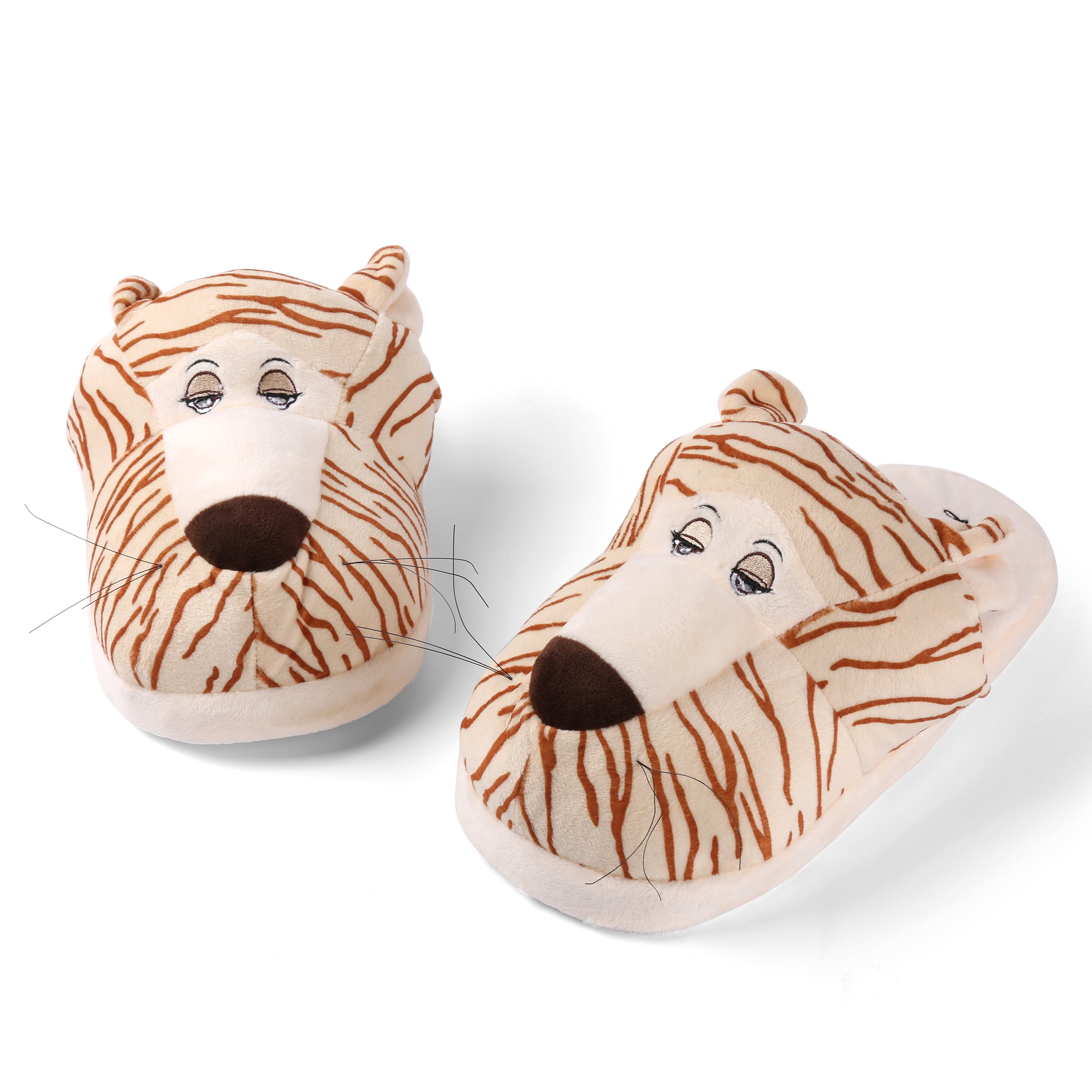 AERUSI Animal Plush Indoor House Slippers