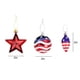 thumbnail image 3 of Adornos de bolas para el 4 de julio, bolas de plástico con forma de estrella para el Día de la Independencia, 12 piezas para decorar el árbol, decoración para exteriores, bolas del Día de la, 3 of 7