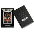 thumbnail image 6 of Zippo KISS End of the Road Design Street Chrome Pocket Lighter, 6 of 6