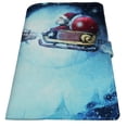 thumbnail image 2 of PKQWTM Santa Claus Rides Reindeer Christmas Night Book Cover Book Protector Book Sleeve Book Pouch Book Bag 6x9 inch, 2 of 4