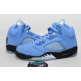thumbnail image 1 of A i r-Jor-dan 5 Retro UNC University Blue Style # DV1310-401 Size 13, 1 of 6