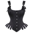 thumbnail image 2 of Birdeem Corset Rétro en Forme d'Éventail pour Femmes, Taille Serrée, Attache en Acier, 2 of 6