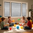 thumbnail image 6 of Reflective Window Insulation Film, Aluminum Foil Sun Shade With Suction Cups, Heat Blocking Privacy Film For Windows, Doors & Rv, Easy Install & Removable,B - One Size, 6 of 7