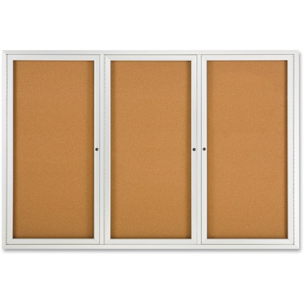 Quartet Enclosed Bulletin Board for Indoor Use, 1 Each (Quantity